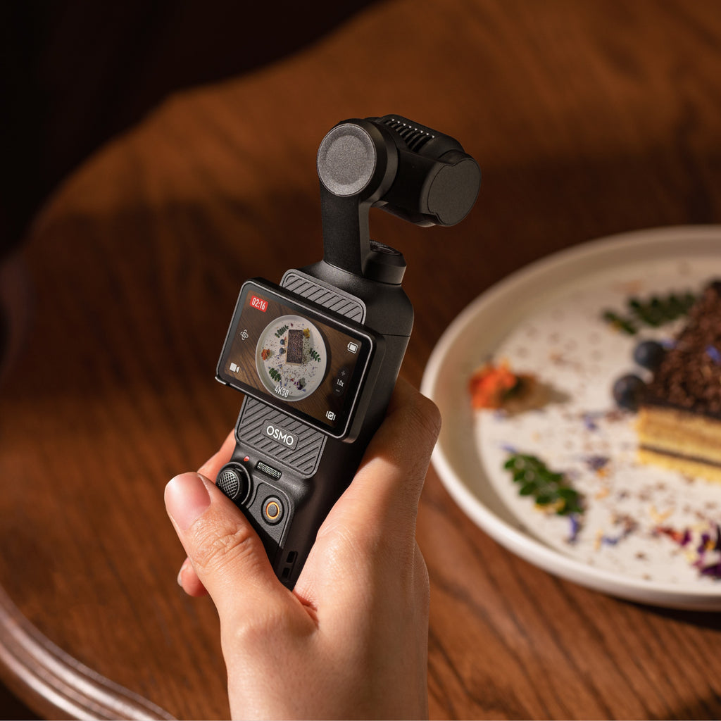 Osmo Pocket 3 held in hand