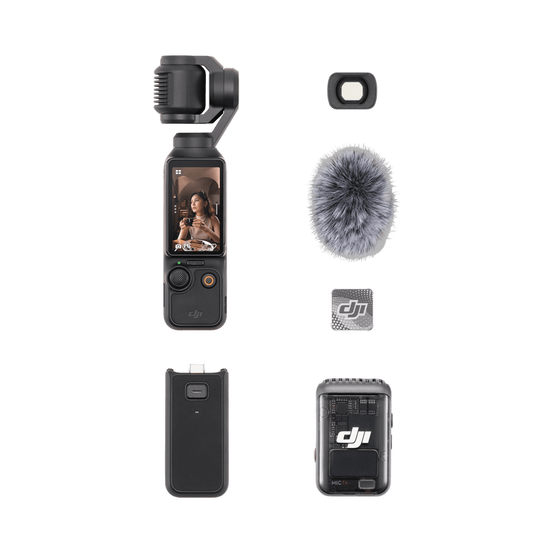 DJI Osmo Pocket 3 Creator Combo kit contents