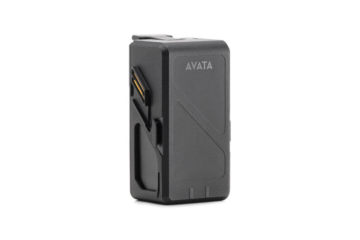 DJI Avata battery angled view