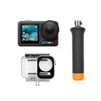 DJI Osmo Action 5 Pro Diving Combo kit contents with waterproof case and floating handle