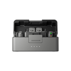 DJI Mic 3 wireless microphone system in the charging case