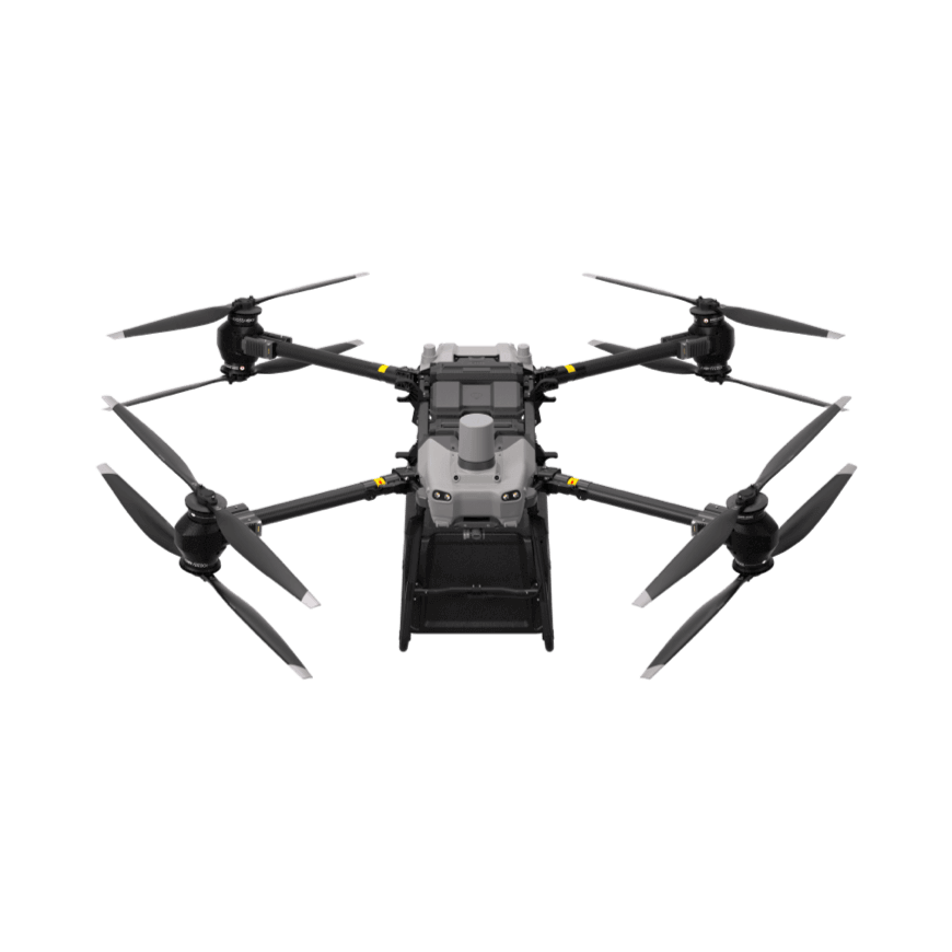 DJI FlyCart 30 delivery drone with cargo case, front view