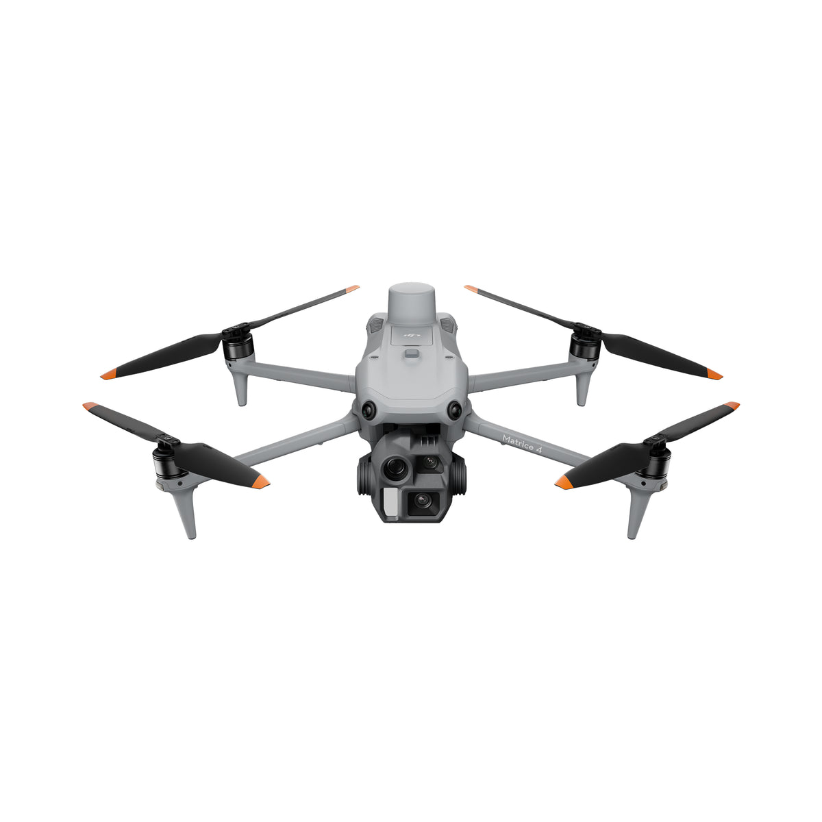 DJI Matrice 4E drone on white background