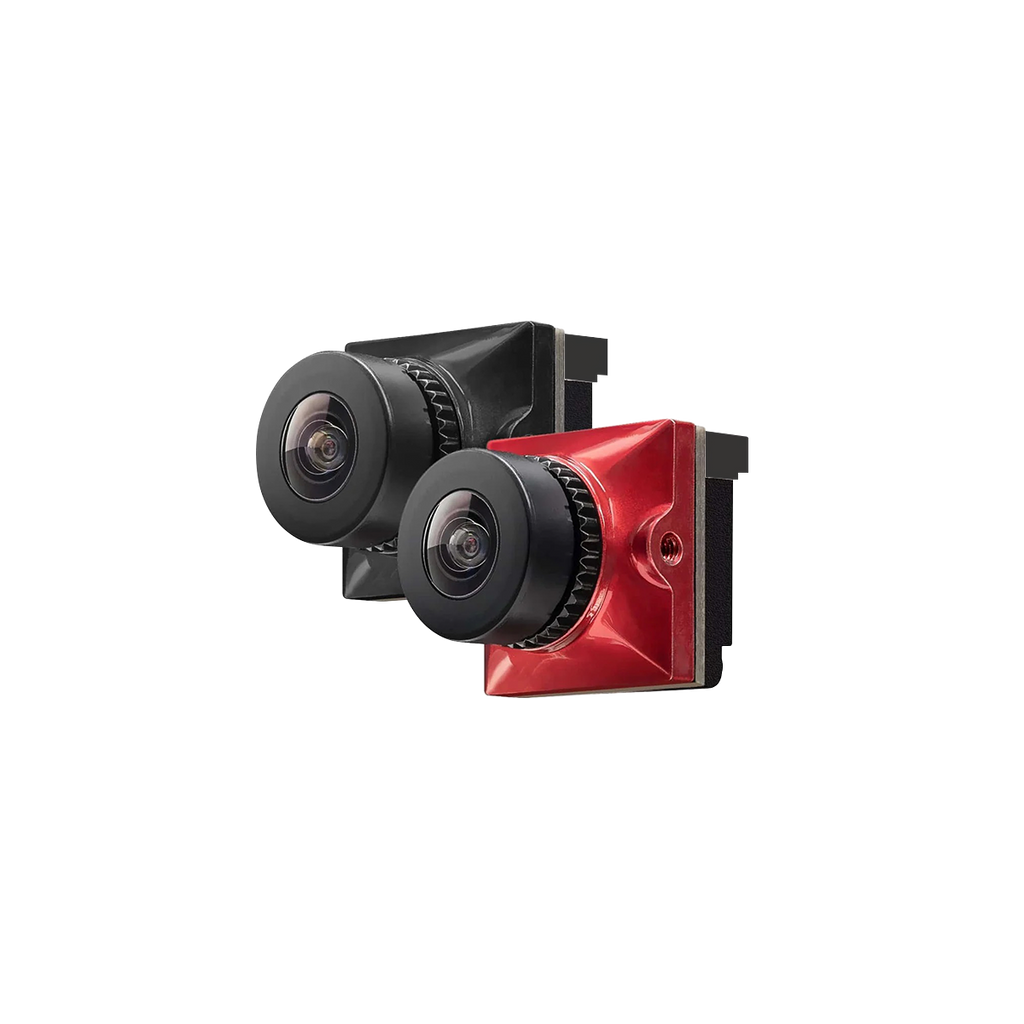 Caddx Ratel2 analog camera in red and black