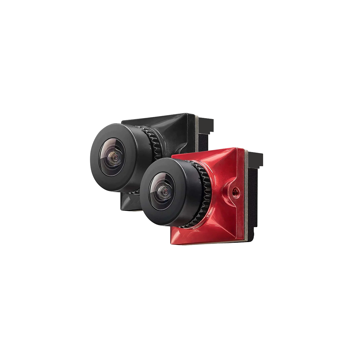 Caddx Ratel2 analog camera in red and black