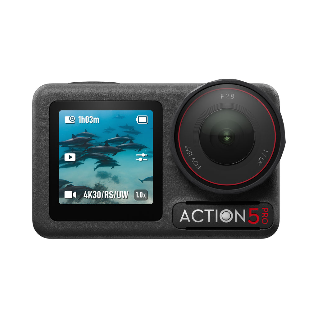 Osmo Action 5 Pro camera front view