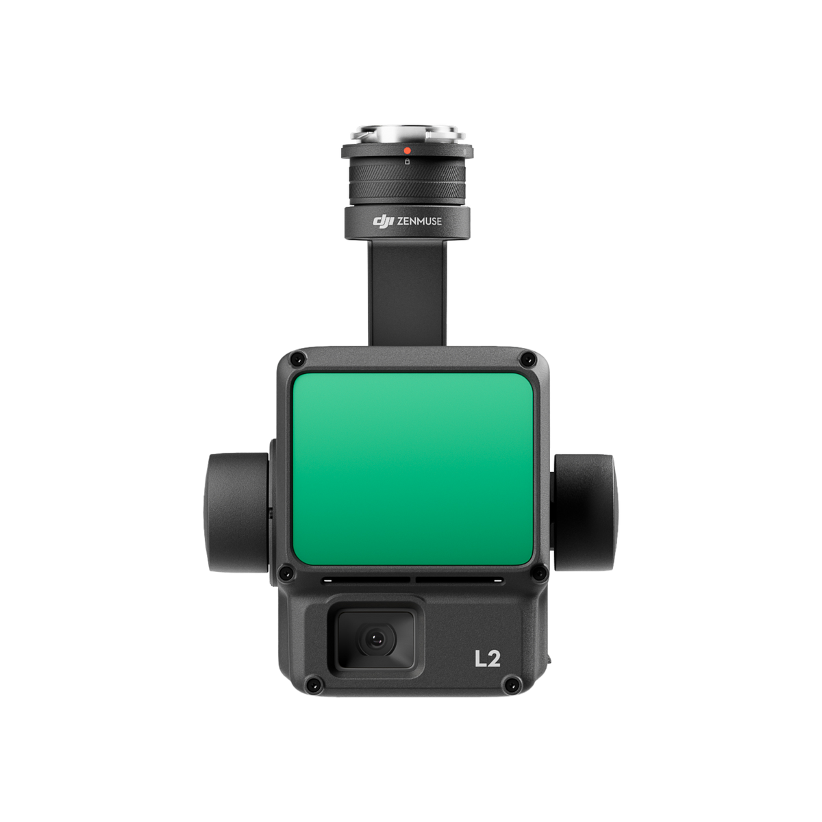 DJI Zenmuse L2 LiDAR payload, front view