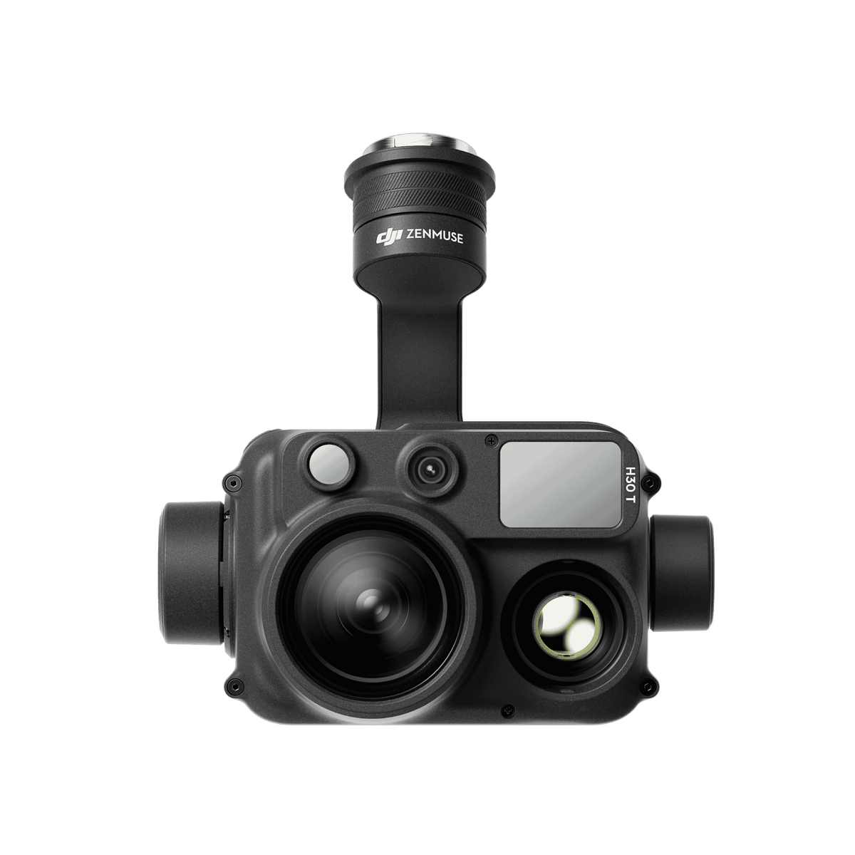 DJI Zenmuse H30T multi-sensor thermal gimbal camera, front view