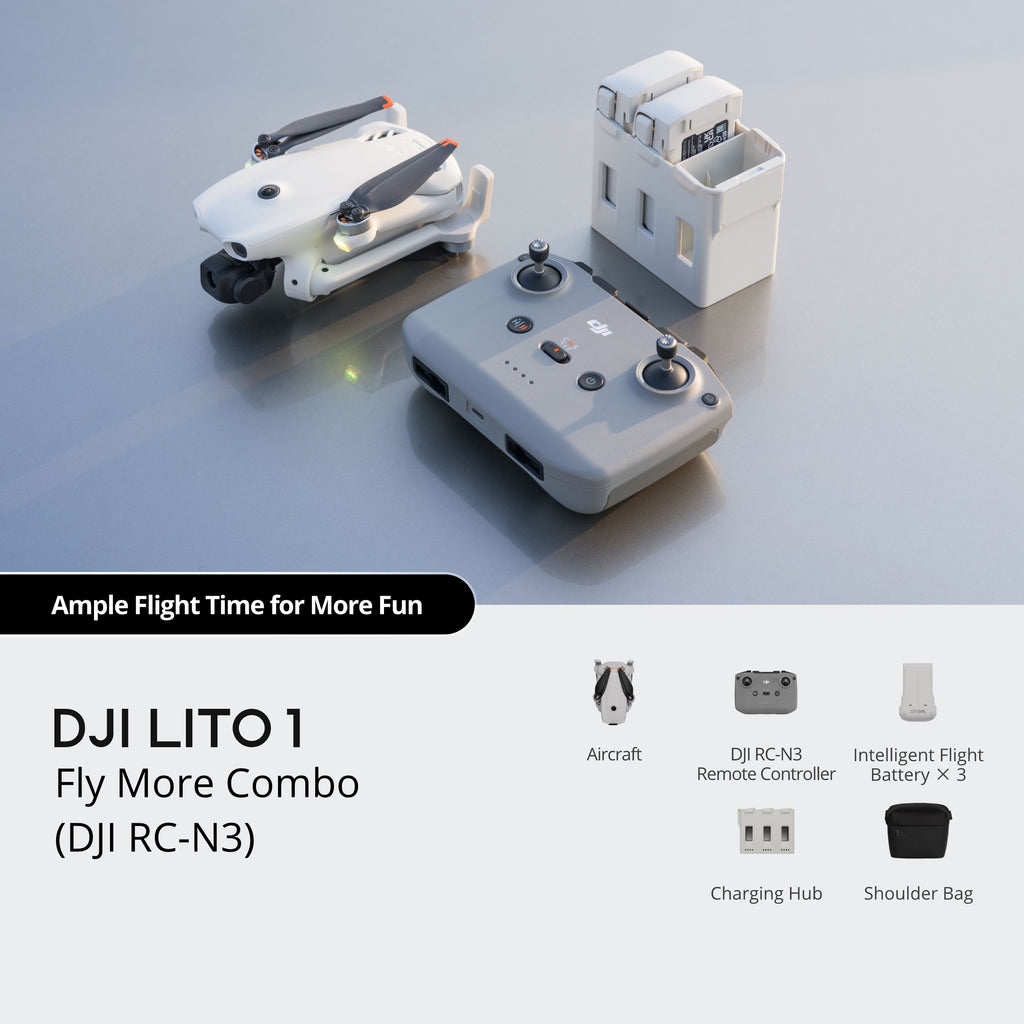 DJI Lito 1 Fly More Combo - official store gallery image