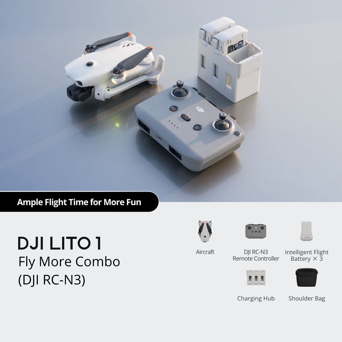 DJI Lito 1 Fly More Combo - official store gallery image