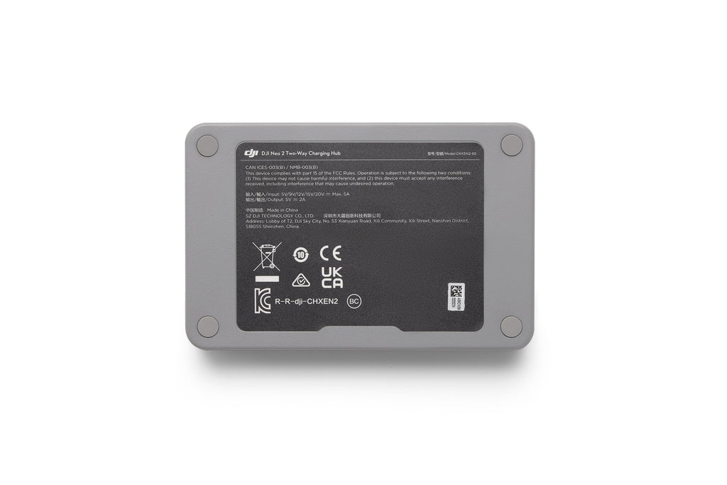 DJI Neo 2 charging hub underside